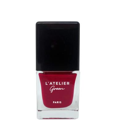 L Atelier Green Paris - Breathable 85% Plant-Based Halal & Vegan Nail Polish. Infused with Organic Oils Made in France - 10.5ml (No Way Back)