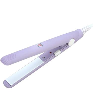 Professional Hair Straightener & Curling Iron - Adjustable Temperature Flat Iron with Ceramic Tourmaline Plate - Light Purple - 4 Colors Available | Shop Internationally - Buy Online on GoSupps.com