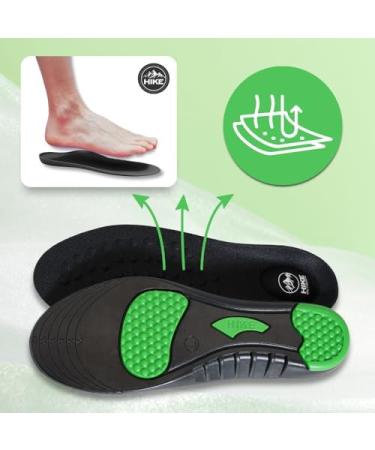Orthopedic Soles for Hiking | Comfort & Stability | Trim-to-Fit Orthotic Insoles for Work Boots & Walking (US Women 5 - US Men 3 - Buy Online on GoSupps.com