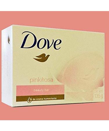 Dove Pink Rose Beauty Cream Bar Soaps - 6 Pack, 135g / 4.76oz x 6 - Buy Online on GoSupps.com
