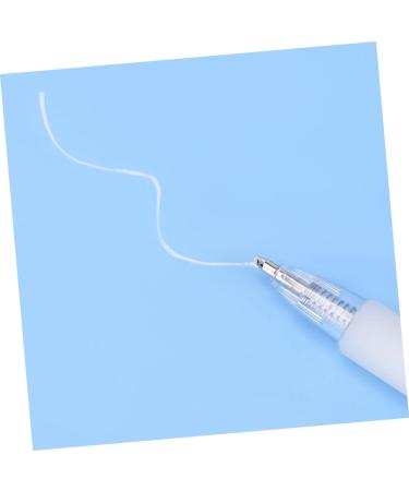 Beavorty 1 Set Auxiliary Eyebrow Pencil Body Pen Embroidered Eyebrow Pen Using Pen Marking Pen White Plastic 14.00X1.40X1.40CM White - Buy Online on GoSupps.com