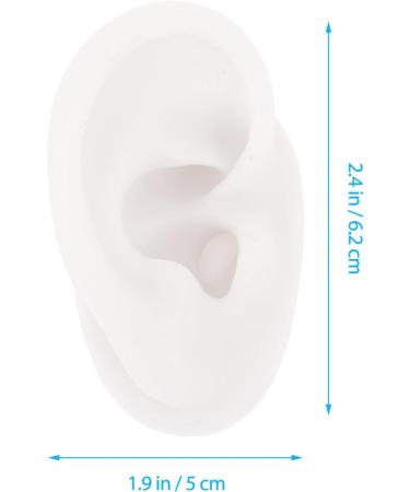 High-Quality Silicone Ear Mold for Piercing Practice - Realistic Fake Ear Model | International Shipping Available - Buy Online on GoSupps.com
