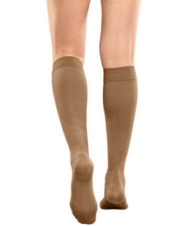 Buy Medi Mediven Angio Short CCL1 AD Compression Stockings III Caramel Small Foot - Best International Shipping - Buy Online on GoSupps.com