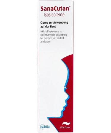 Sanacutan Base Cream 150g - Soothing Hydration for Dry Skin | International Shipping Available - Buy Online on GoSupps.com