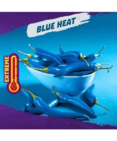 Buy 2x280g Takis BLUE HEAT Tortilla Chips - Bulk Packs with Blue Hot Chili Pepper & Spicy Flavor + Heartforcards Shipping Protection - International Shipping Available - Buy Online on GoSupps.com