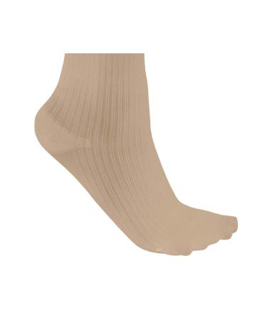 JOBST soSoft Knee High Compression Socks - Ribbed 8-15 mmHg Sand - BSN Medical | International Shipping Available - Buy Online on GoSupps.com