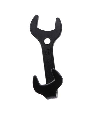 Alipis Iron Wrench Hook Decorative Hooks Peg Hooks Wall Coat Hanger Wall Hooks for Hanging Scarf Plant