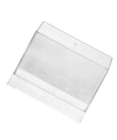 Housoutil 1pc Grinding Head Storage Box Container Grinding Head Display Base Pedicure Drill Bit Stand Manicure Grinding Head Holder Bit Holder White Nail