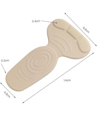 FRCOLOR 3 Pairs Sole Insoles - Shoe Too Big Inserts & Heel Cushion Pads for Comfortable Feet | Slip Stick Insoles for Heels & Kids - Buy Online on GoSupps.com