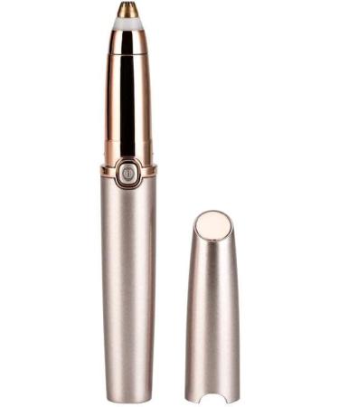 IllmTech - Rechargeable Eyebrow Trimmer Painless and Precision Facial Hair Removal Tool with LED Light Facial Upper Lip Nose and Ear Hair Remover Professional Grooming for Men and Women - Buy Online on GoSupps.com