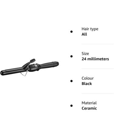 BaByliss Pro Ceramic 24mm Hair Tongs - Dial A Heat Technology - Buy Online on GoSupps.com