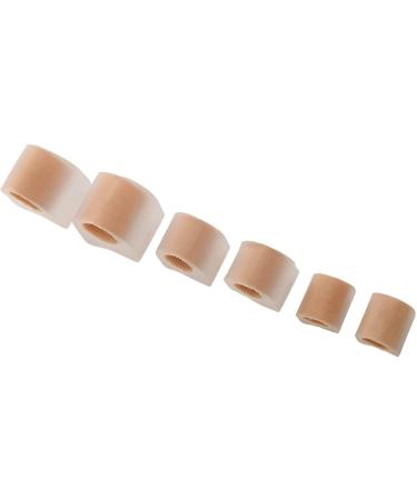 Toe Tube Sleeves with Silicone Gel | Pain Relief & Protection for Corns & Calluses | 5 Pack - International Shipping Available - Buy Online on GoSupps.com