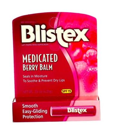 Buy Blistex Berry Medicated Lip Balm (0.15 oz) - International Shipping Available - Buy Online on GoSupps.com