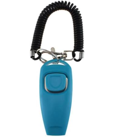 Premium Pet Training Clicker Whistle for Dogs and Cats - Dual Color Yellow and Blue - Durable Proven Training Tool with Wrist Strap for Indoor and Outdoor Use Positive Reinforcement - Buy Online on GoSupps.com