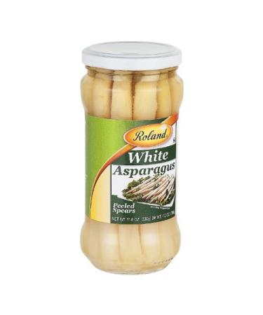 Roland White Asparagus Spears - Premium Quality Spears for Gourmet Cuisine - Buy Online on GoSupps.com