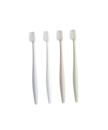 Frcolor 4 pieces bristle toothbrush tooth hygiene oral hygiene tooth cleaning bristle toothbrush fine hair toothbrush toothbrushes for at home Frauenzahnbrushes Universal-department store.