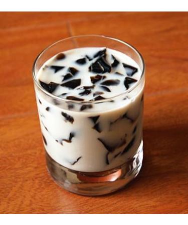 Starry Mart Doking Jelly for Bubble Tea Dessert Topping - Grass Jelly 800g (Pack of 2) Grass Jelly (Pack of 2) - Buy Online on GoSupps.com