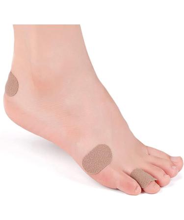 Beaupretty Moleskin Heel and Toe Tape Pads - 10pcs Self-Stick Adhesive Cushions for Foot Pain Relief and Blister Prevention - Buy Online on GoSupps.com