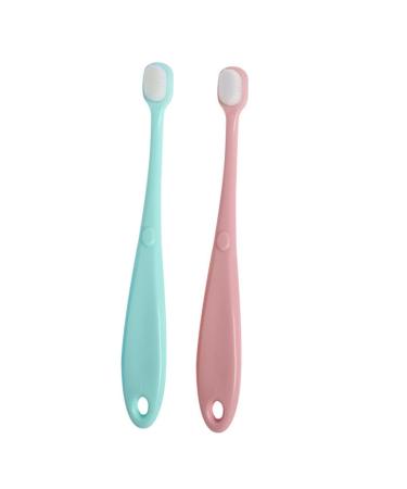 2pcs Toothbrush Toothbrush Toothbrush Newborn Cleaning Brush Small Head Pp