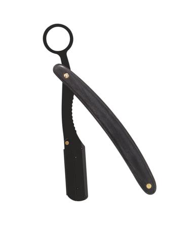 Frcolor razor hairdresser razor pumice stone for fingernails razor with a straight blade beard razor razor beard cutter razor blade rustproof steel folds change man