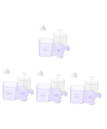 FOMIYES 8 Pcs Foam Cup Facial Face Wash Marshmallows Foamer Foaming Tools Plastic 11.00X7.50X7.50CMx4pcs As Shownx4pcs