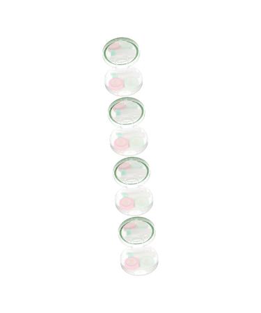 Per compris lens holder 4 sentences contact lens container Small plastic container mirror foil mirror film holder contact lens container Miss Personality glitter powder glass lens container