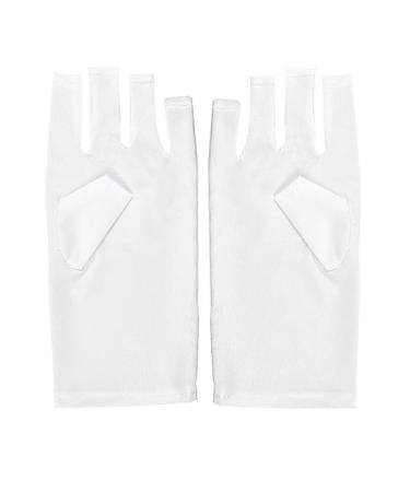 dijiusidy 1 Pair Manicure Protection Glove Hands Sun-proof Protector Non-slip Nail Art Gloves for Professional Short - Buy Online on GoSupps.com
