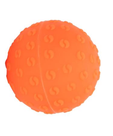 Verdant Touch Fascia Massage Ball Fascia Massage Ball Silicone Yoga Exercise Massage Ball for Body Shoulder Hand Orange
