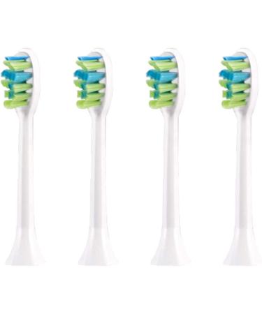 7am2m AM101/AM105 Electric Toothbrush Replacement Brush Heads x 4 - Compatible with 7am2m Electric Toothbrush (White) - Buy Online on GoSupps.com