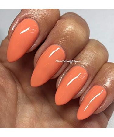 Bluesky GEL NAIL POLISH PEACH Blooming Dahlia Peach Pastel Summer Vibes SV02 UV LED Soak - Buy Online on GoSupps.com