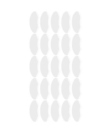 minkissy minkissy 25 Pieces Shower Face Shields For Eyes Eyebrow Shower Visor Clear Face Shield Shower Face Shield Masks For Showing Hairstyle
