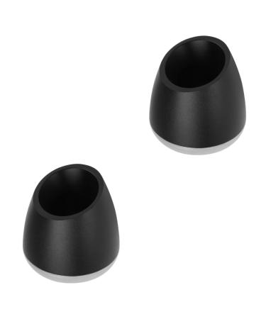 FRCOLOR 2pcs shaver holder Shaving trimmer holder Shaving razor stand Wear-resistant base men razor men's razors shaving brush stand safety razor stand desktop bracket Toothbrush holder