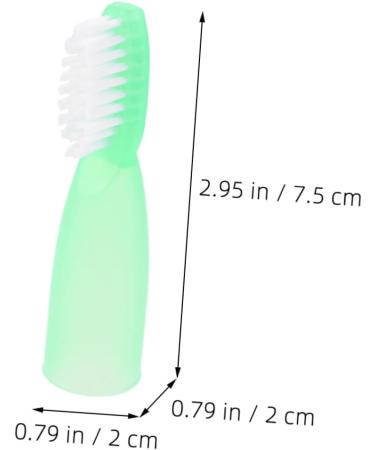 Skisuno 20 PTH Prison Toothbrush - Portable Manual Mouth Cleaning Brush for Inmate Use - Buy Online on GoSupps.com
