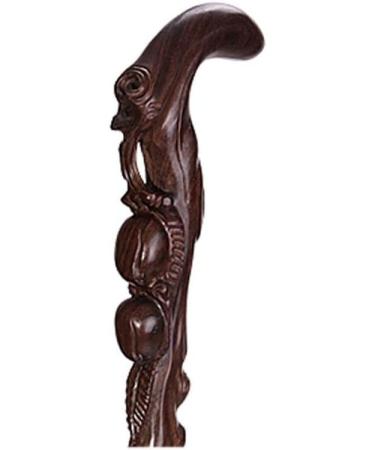 Wooden Walking Sticks for Men & Women Walking stick for rollator Wooden Walking Sticks Cane Elderly Old Man Walker Anti-slip Ebony Walking Rod Solid Wood Crutches for Men Hiking Folding crutcheswood - Buy Online on GoSupps.com