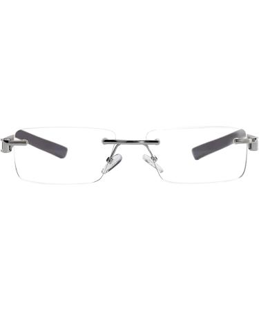 Viscare Pack of 3 Rimless Frameless Reading Glasses +1.50 - Ideal Visual Aid for Men & Women | International Shipping Available - Buy Online on GoSupps.com