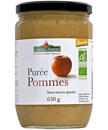 C teaux Nantais - Demeter Apple Puree 630G - Sold per unit - Buy Online on GoSupps.com