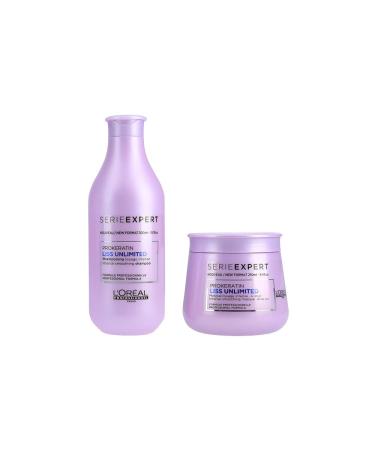 L'Oreal Professionnel Serie Expert Liss Unlimited Shampoo 300ml and Masque 250ml Duo