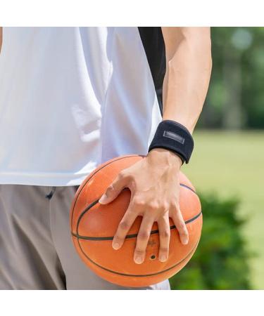 Phiten Metax Wrist & Ankle Wrap - Aqua-Metals Sports Gear for Men & Women | Daily Wear One Size Fits Most Black - Buy Online on GoSupps.com