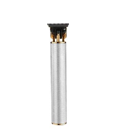 Wrtoopsd USB Rechargeable Trimmers Professional Hair Finishing Trimmers Electric Trimmers Silver