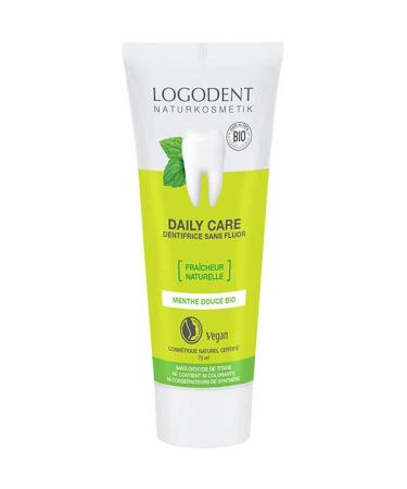 Logona - Pack of 9 Daily Care Mint Toothpastes 75ml