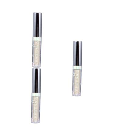 Balacoo 3pcs Color Eyeliner Pencil Brilliant Eyeshadow Glow Eye Powder Women Makeup Eye Shadow Shimmer Flash 1 count (Pack of 1) Goldenx3pcs