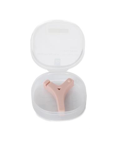 Zeenchoice Orthodontic Aligner Chewies: Y-shaped Chompers for Clear/Metal Braces | Pink/Peach Scented, with Storage Case - Buy Online on GoSupps.com