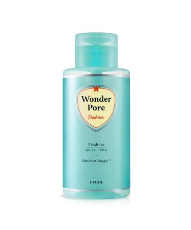ETUDE HOUSE Wonder Pore Freshner 500ml (16.9 fl. Oz) | Refreshing Pore Care Toner with Upgraded Peppermint Vinegar that Cleanses Ultra Fine Dust 16.9 Fl Oz (Pack of 1) New version
