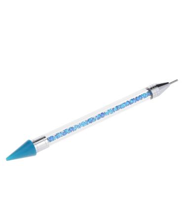 Rhinestone Dotting Pen Nail Dotting Tool Double Head Tips Beads Picker Wax Pencil Handle Manicure ToolProfessional and Fashion