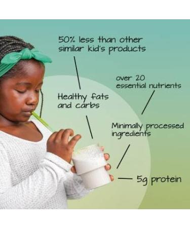 Else Kids Nutritional Shake Mix - Plant Based Dairy Free Toddler Nutritional Drink Powder for Ages 2-12 (700g 2-Pack) - Kids Protein Powder w/ 8-Pack Kids Nutritional Shake Ready to Drink - Buy Online on GoSupps.com