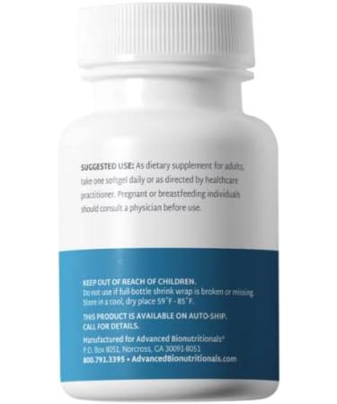 Buy Advanced Bionutritionals Ubiquinol CoQ10 - Boost Energy & Antioxidant Support | 30 Softgels - Made in USA - International Shipping Available - Buy Online on GoSupps.com