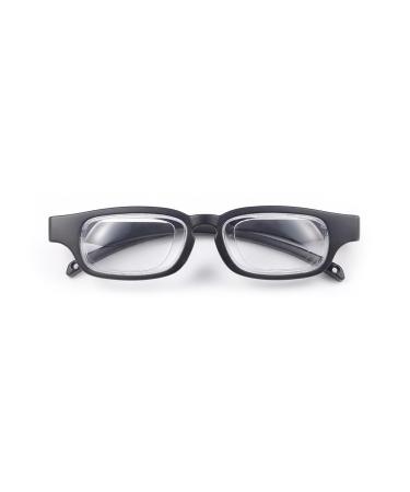 Adjustable Focus Reading Glasses 0D to +350D Diopters Readers Glasses Anti Blue Light Multi Point Micro Permeable Lens Dial Vision Reading Glasses Zoom Eyeglasses for Reading Distance Near Far Sight