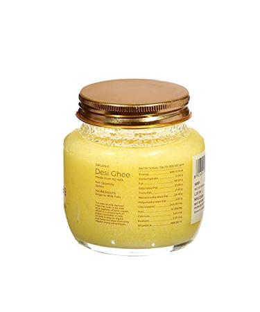Pure & Sure Organic Ghee - A2 Desi Cow Ghee 500ml | Pure Organic Ghee for International Shipping - Buy Online on GoSupps.com