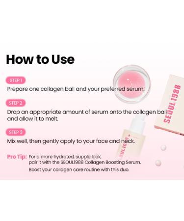K-SECRET SEOUL 1988 Collagen Boosting Ball Freeze-Dried 100% Hydrolyzed Collagen | Deep Hydration & Nourishing Care for Fine Lines & Dry Skin | Korean Skincare, 7 Capsules - Buy Online on GoSupps.com