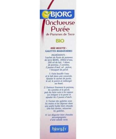 BJORG - Organic Mashed Potato and Rosemary 194G - Pack of 4  - Buy Online on GoSupps.com